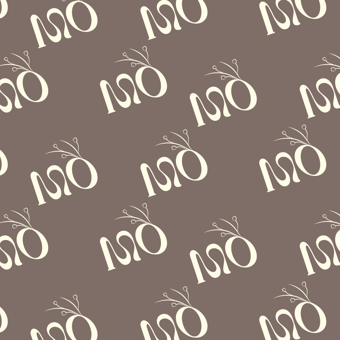 Aplicação do logótipo secundário de Mocha Atelier